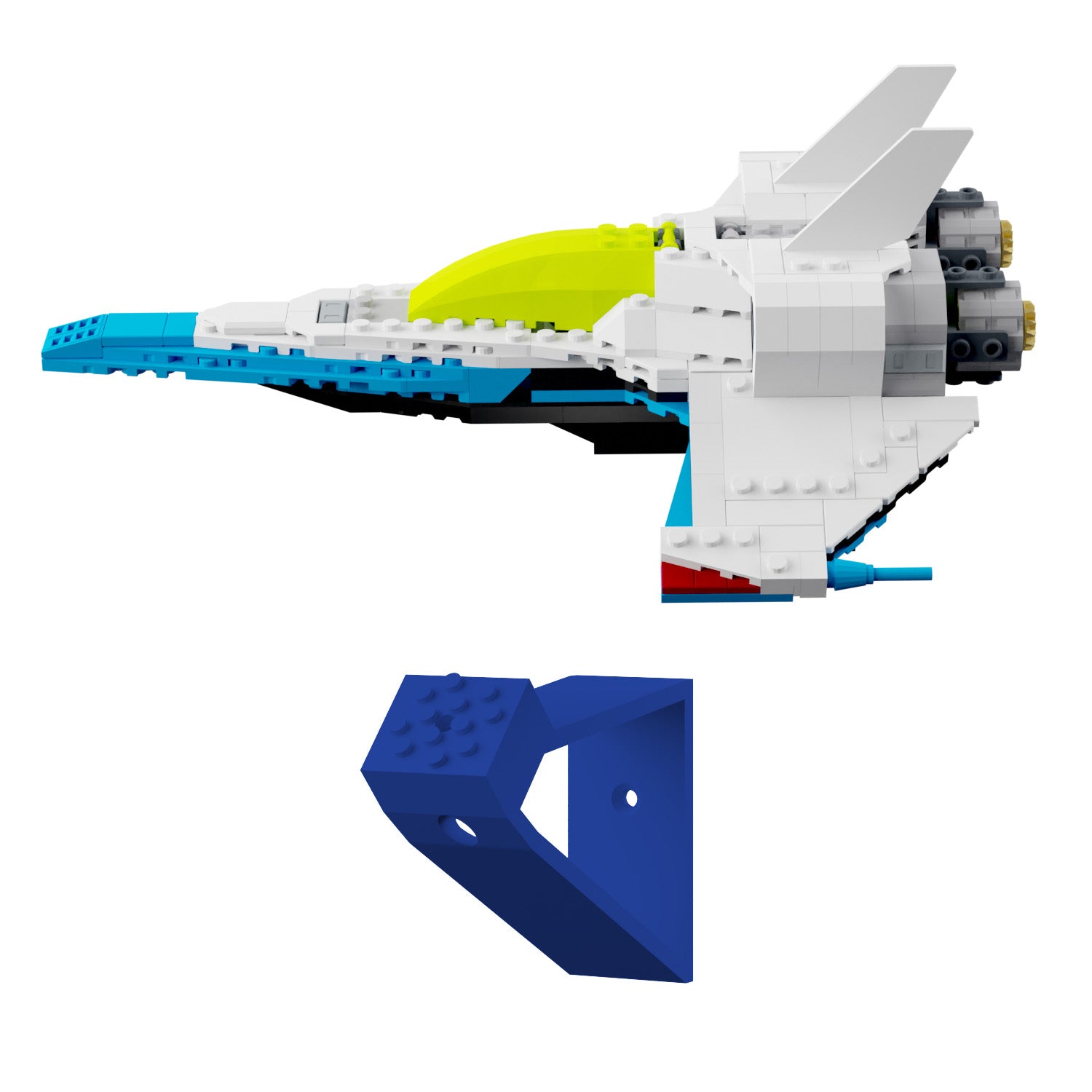 Wandhalterung kompatibel für LEGO Disney 76832 XL-15-Sternjäger