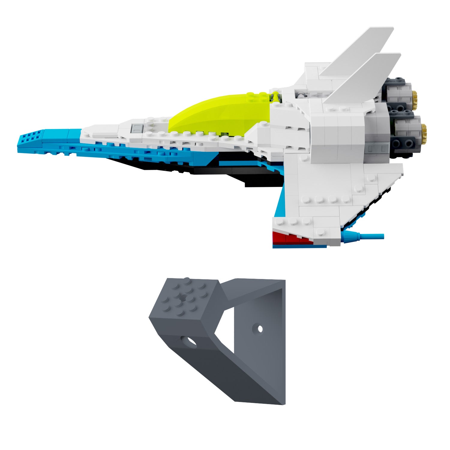 Wandhalterung kompatibel für LEGO Disney 76832 XL-15-Sternjäger